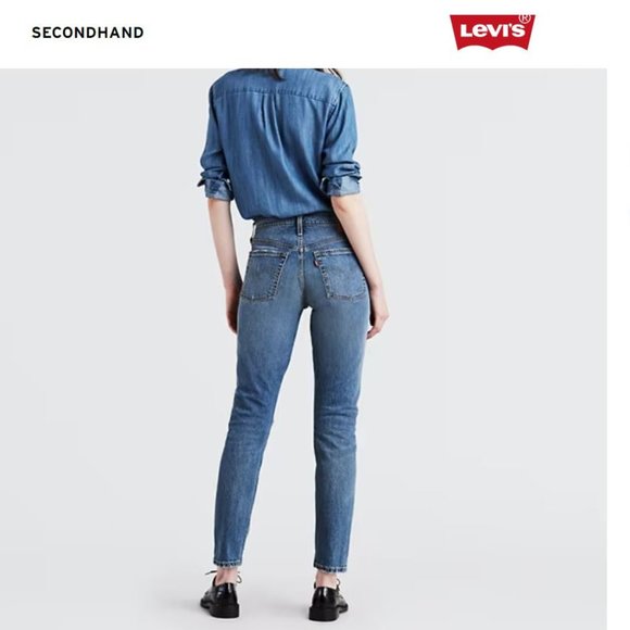 Levi's 501 S BUTTON YOUR FLY SKINNY WOMEN'S JEANS - Picture 2 of 9